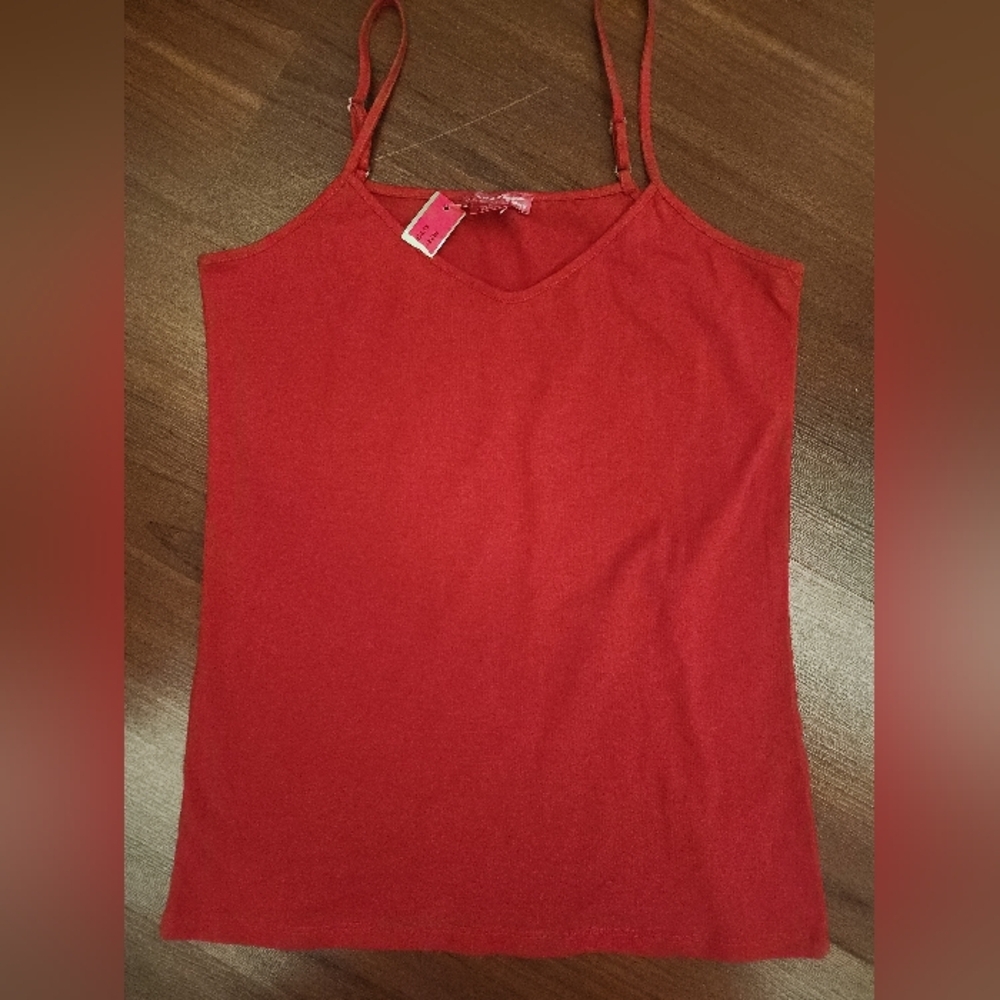 Red Camisole Top